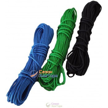 Шнур поліамідний з наповнювачем Л-25 кольоровий (3мм, 25м)